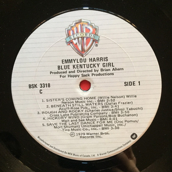 Emmylou Harris : Blue Kentucky Girl (LP, Album)