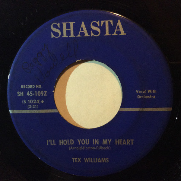 Bonnie Sloan And Tex Williams / Tex Williams : Yankee, Go Home / I'll Hold You In My Heart (7", Single)