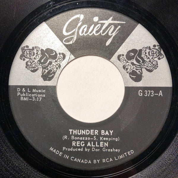Reg Allen (3) : Thunder Bay (7")