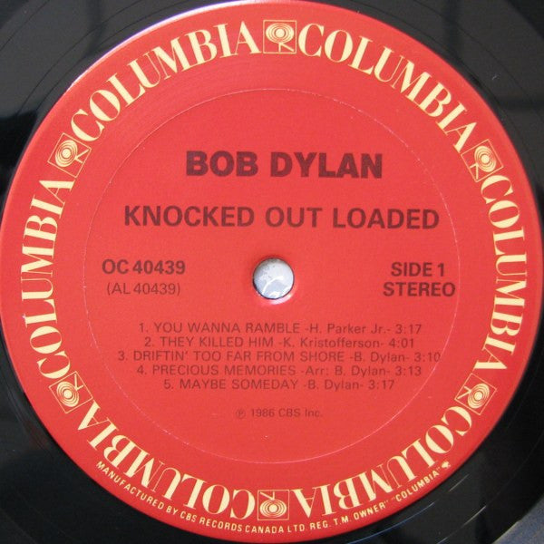 Bob Dylan : Knocked Out Loaded (LP, Album)