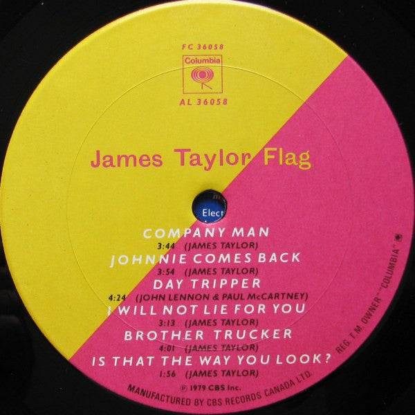 James Taylor (2) : Flag (LP, Album, Gat)