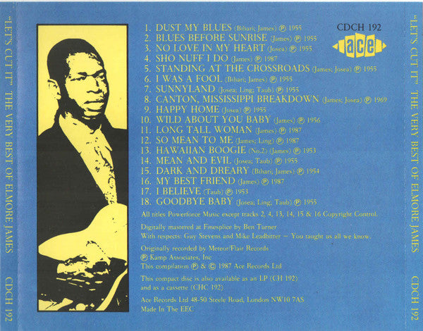 Elmore James : Let's Cut It (The Very Best Of Elmore James) (CD, Comp)