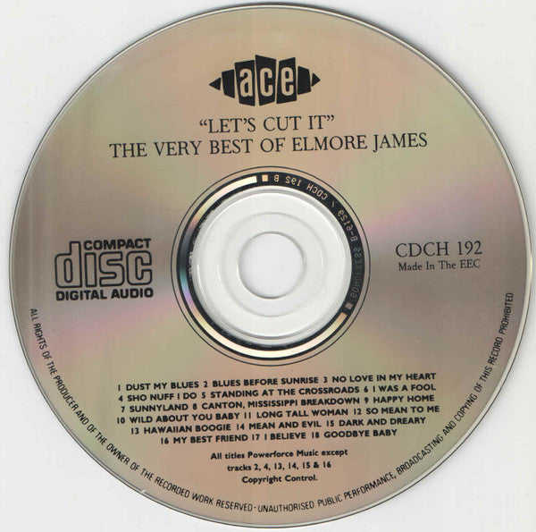 Elmore James : Let's Cut It (The Very Best Of Elmore James) (CD, Comp)