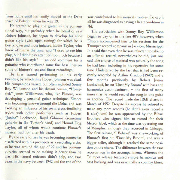 Elmore James : Let's Cut It (The Very Best Of Elmore James) (CD, Comp)