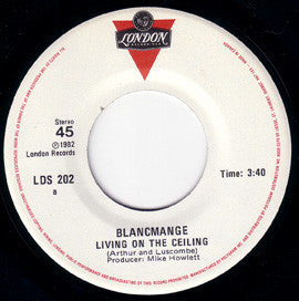 Blancmange : Living On The Ceiling (7")