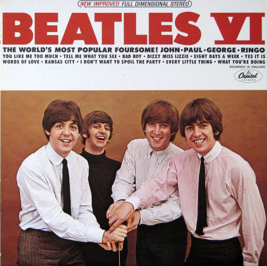 The Beatles : Beatles VI (LP, Album, RE, Pur)