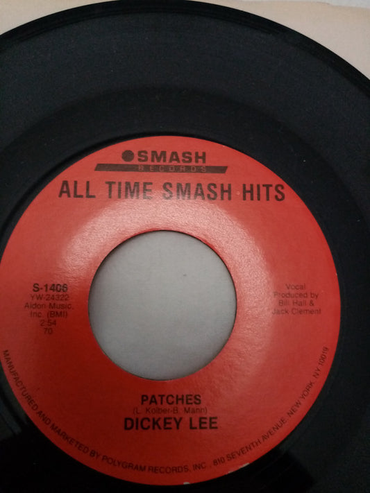 Dickey Lee : Patches / I Saw Linda Yesterday (7", RE)