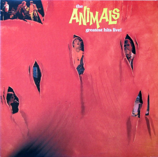 The Animals : Greatest Hits Live! (LP, Album)