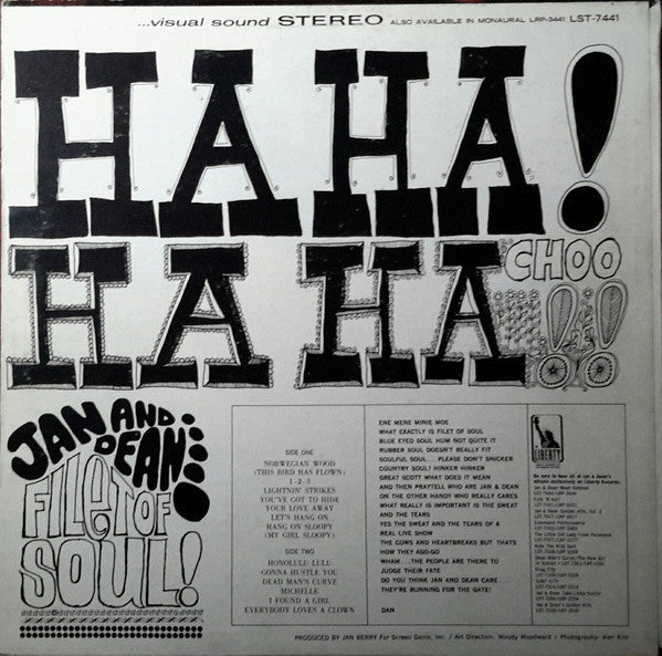 Jan & Dean : Filet Of Soul (LP, Album)