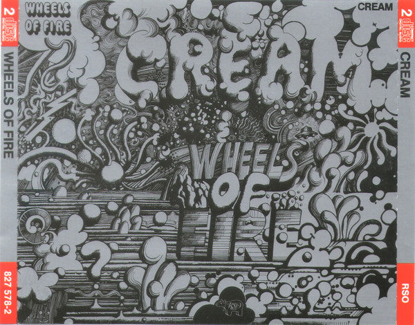 Cream (2) : Wheels Of Fire (2xCD, Album, RE)