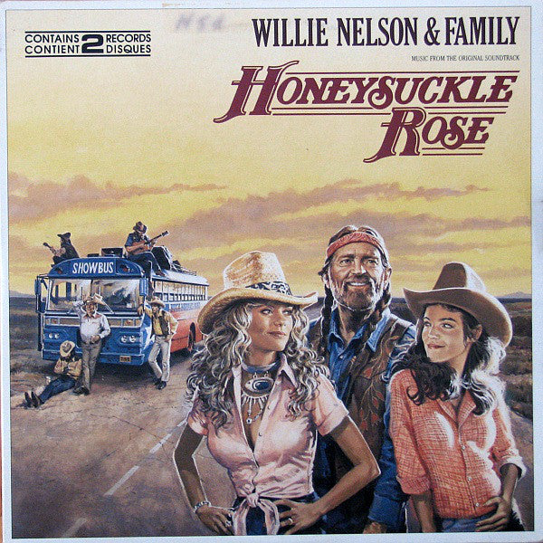 Willie Nelson & Family : Honeysuckle Rose (Music From The Original Soundtrack) (2xLP, Album)