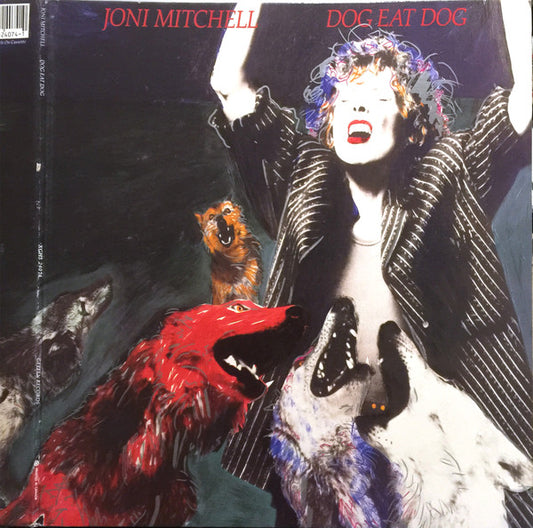 Joni Mitchell : Dog Eat Dog (LP, Album, Gat)