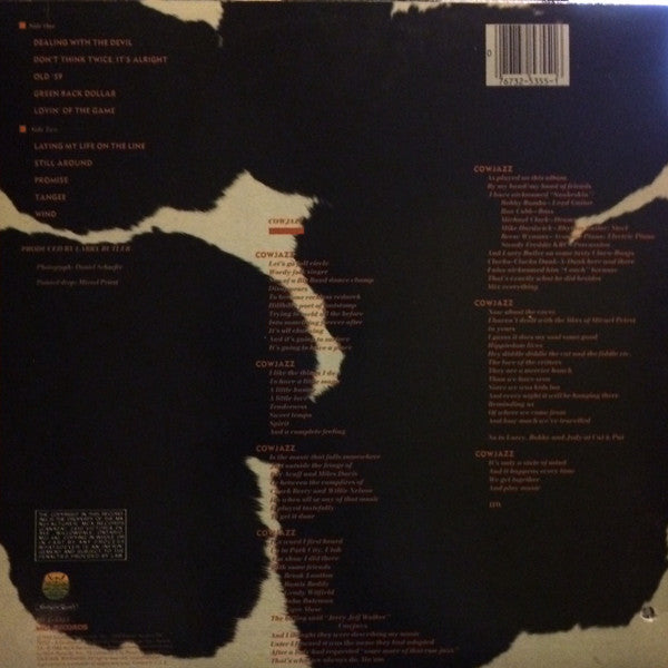 Jerry Jeff Walker : Cowjazz (LP, Album)