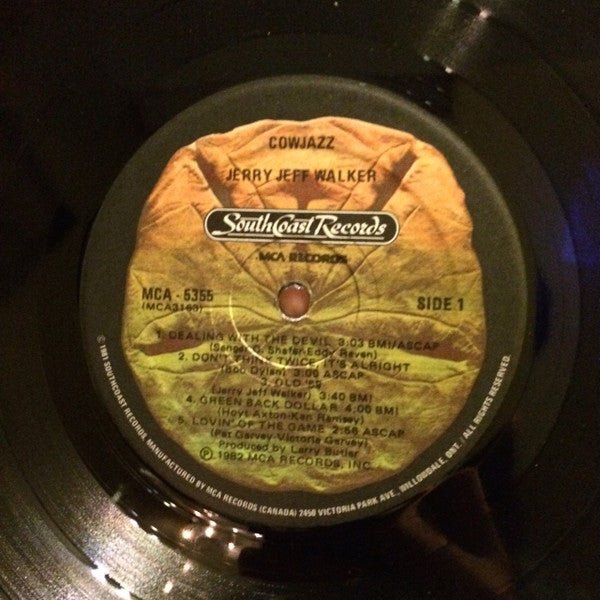 Jerry Jeff Walker : Cowjazz (LP, Album)