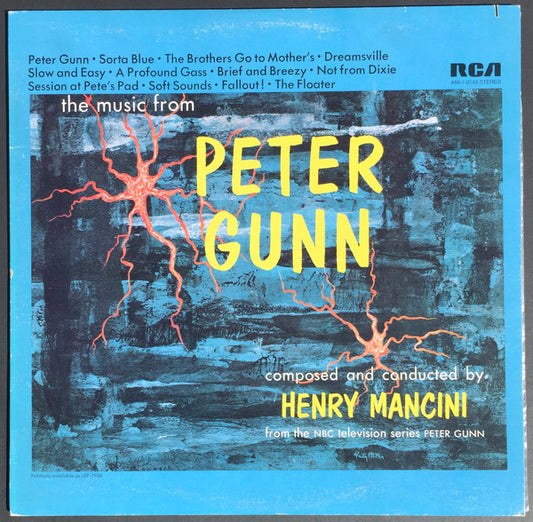 Henry Mancini : The Music From Peter Gunn (LP, Album, RE)
