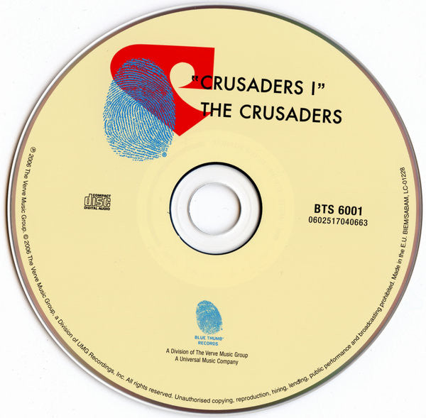 The Crusaders : Crusaders 1 (CD, Album, RE, RM)