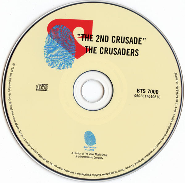 The Crusaders : The 2nd Crusade (CD, Album, RE, RM)