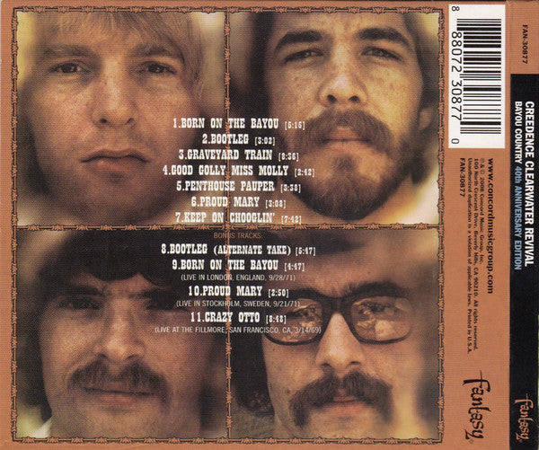 Creedence Clearwater Revival : Bayou Country (CD, Album, RE, RM, Dig)