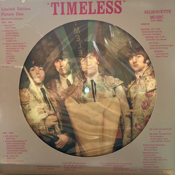 The Beatles : Timeless (LP, Ltd, Pic, Unofficial)