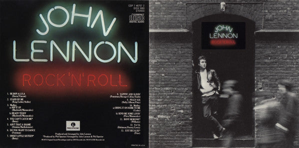 John Lennon : Rock 'N' Roll (CD, Album, RE, Jax)
