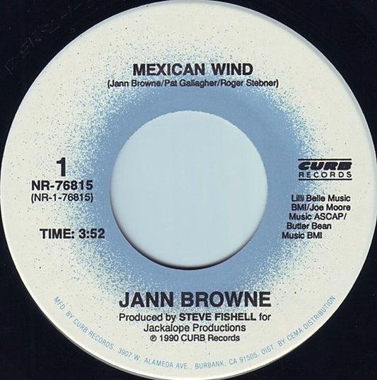 Jann Browne : Mexican Wind (7", Single)