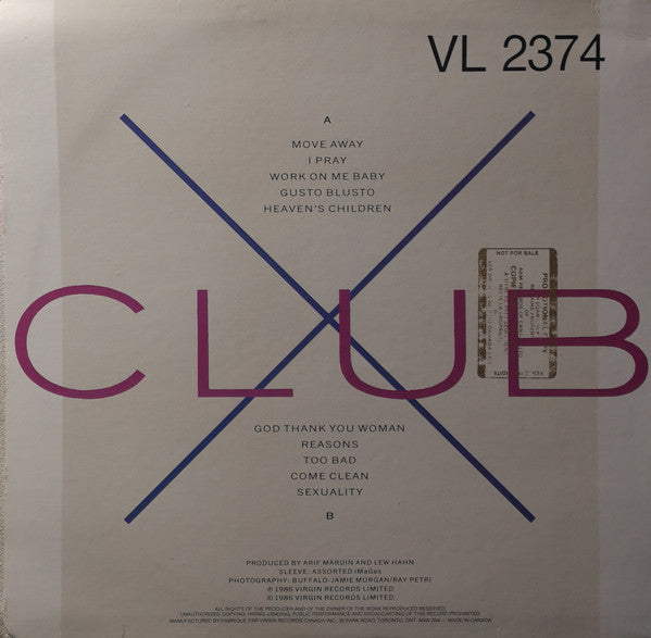 Culture Club : From Luxury To Heartache (LP, Album)