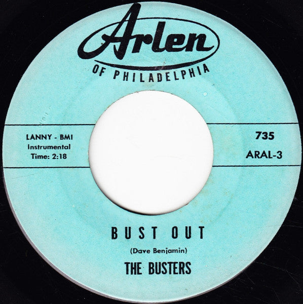The Busters (2) : Bust Out / Astronaut's (7", Single)