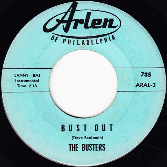 The Busters (2) : Bust Out / Astronaut's (7", Single)