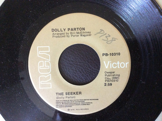 Dolly Parton : The Seeker / Love With Feeling (7", Single)