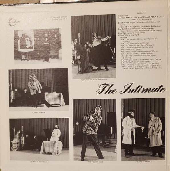 P.D.Q. Bach : The Intimate P.D.Q. Bach (LP, RE)