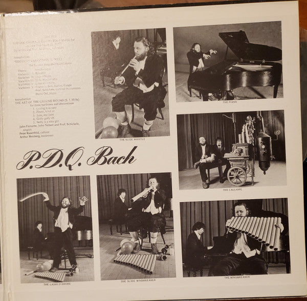 P.D.Q. Bach : The Intimate P.D.Q. Bach (LP, RE)