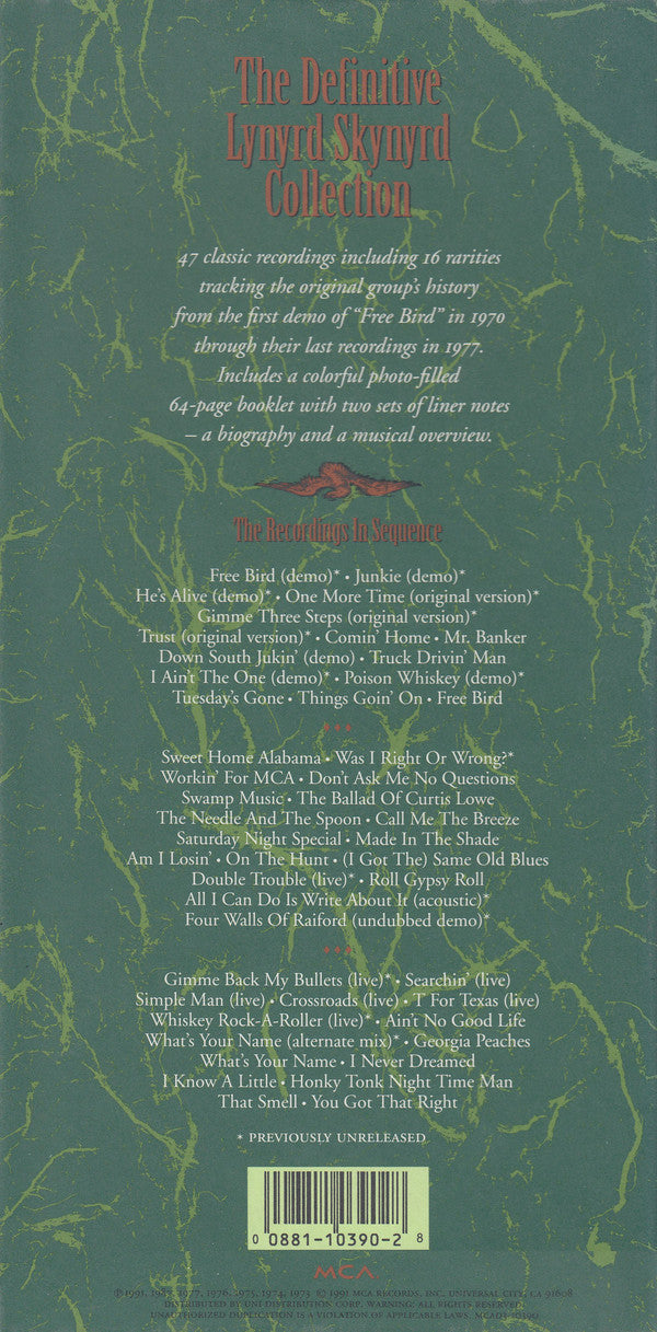 Lynyrd Skynyrd : The Definitive Lynyrd Skynyrd Collection (3xCD, Comp + Box)