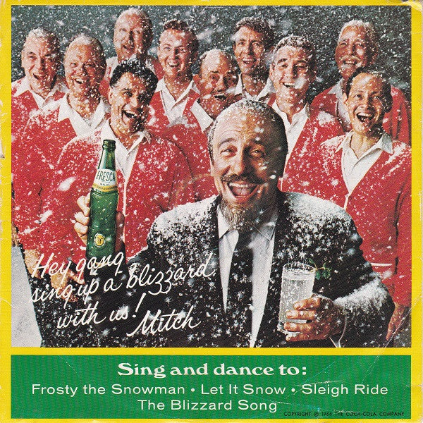 Mitch Miller : Singin' Up A Blizzard (7", EP, Styrene)