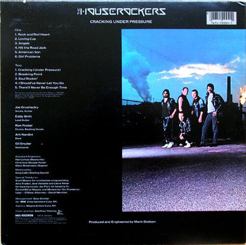 The Houserockers* : Cracking Under Pressure (LP, Album)