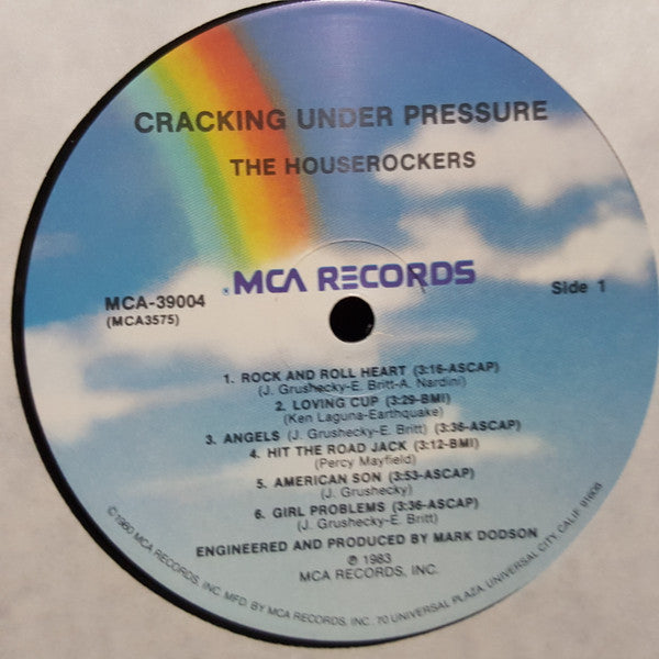 The Houserockers* : Cracking Under Pressure (LP, Album)