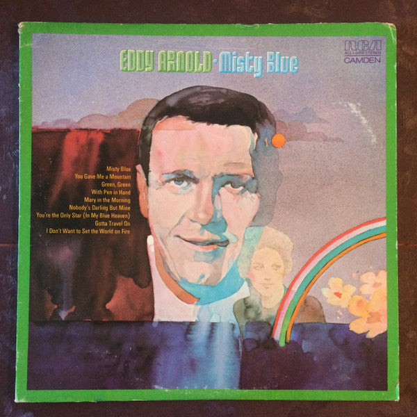 Eddy Arnold : Misty Blue (LP, Album, RE)