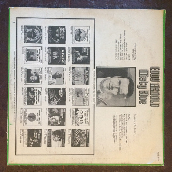 Eddy Arnold : Misty Blue (LP, Album, RE)