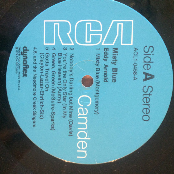 Eddy Arnold : Misty Blue (LP, Album, RE)