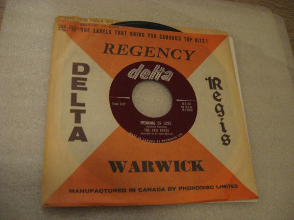 The Van Dykes (3) : The Bells Are Ringing (7", Single)