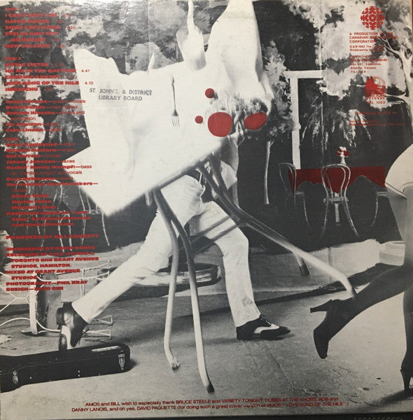 Amos Garrett : Amosbehavin' (LP, Album)