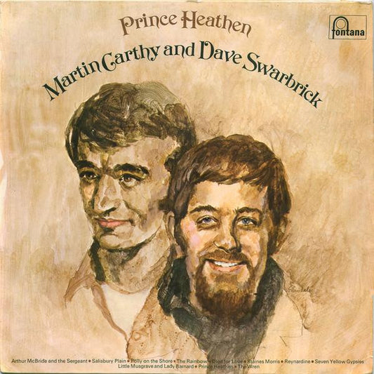 Martin Carthy And Dave Swarbrick : Prince Heathen (LP, RE)