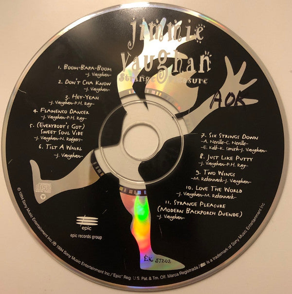 Jimmie Vaughan : Strange Pleasure (CD, Album)