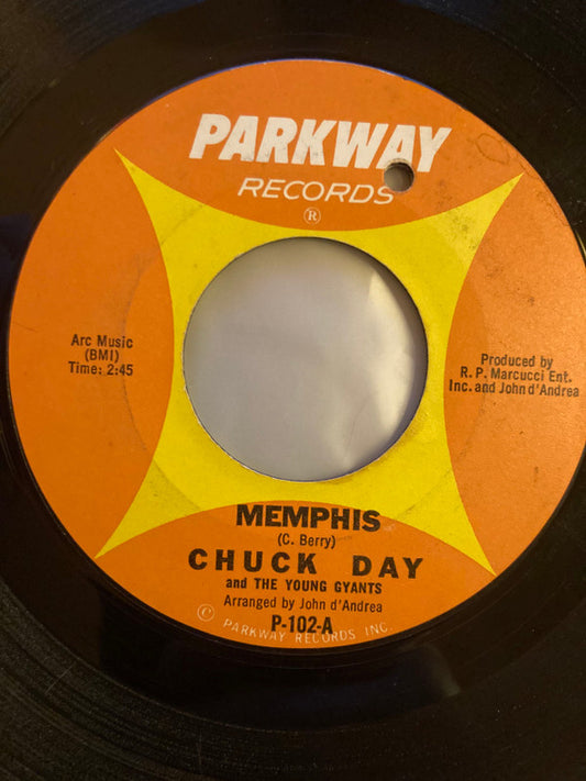 Chuck Day And The Young Gyants : Memphis / It Hurts So Bad (7", Single)