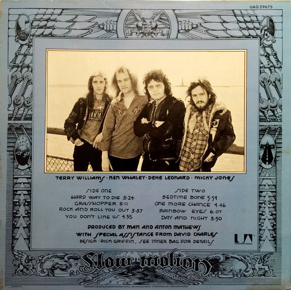 Man : Slow Motion (LP, Album, Mat)