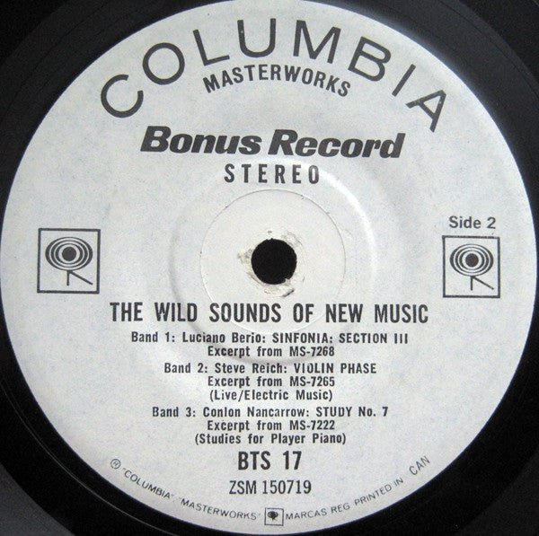 Various : The Wild Sounds Of New Music (7")