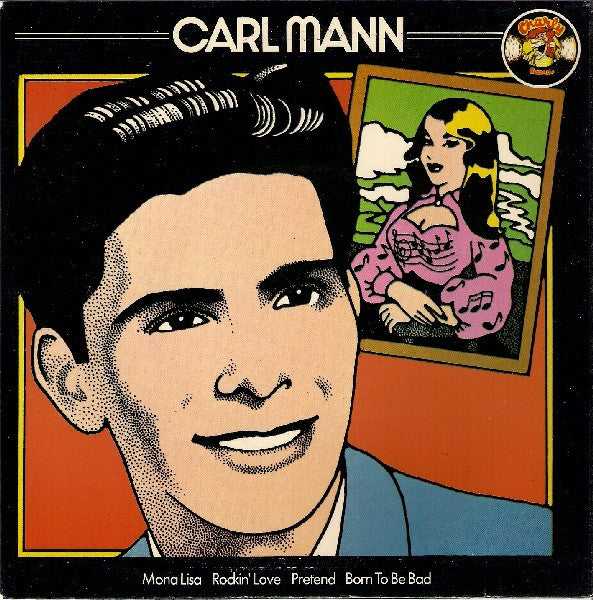Carl Mann : Carl Mann (7", EP, Mono)
