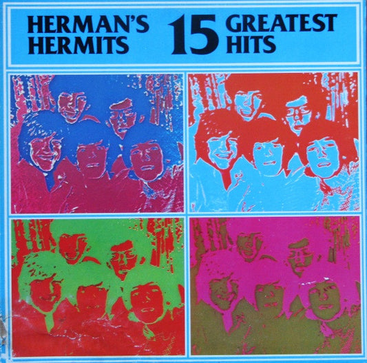 Herman's Hermits : 15 Greatest Hits (LP, Comp, RE, Gol)