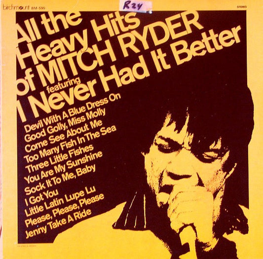 Mitch Ryder : All The Heavy Hits Of Mitch Ryder (LP, Comp, Gra)