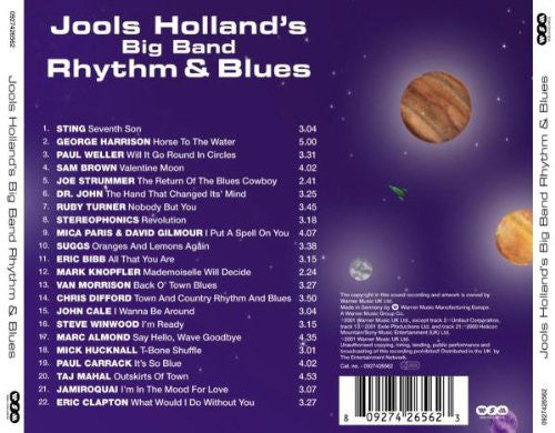 Jools Holland & His Rhythm & Blues Orchestra* : Jools Holland's Big Band Rhythm & Blues (CD, Album)