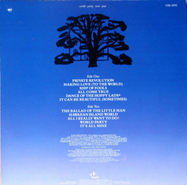 World Party : Private Revolution (LP, Album)